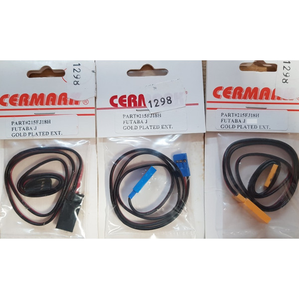 Extension leads 120cm Cermark Flat cable